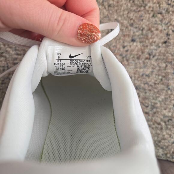 Nike Quest 5 Mens white running shoes 9 - Picture 7 of 8